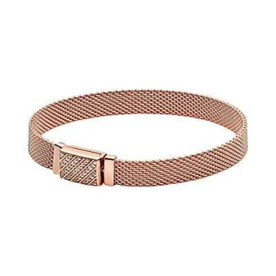 Abbildung von Pandora Armband ROSE &quot;Reflexions&quot; rosévergoldet Zirkonia 589358C01