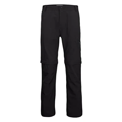 Abbildung von killtec Herren Funktionshose mit abzippbaren Beinen, packbar KOS 13 MN PNTS, dunkelanthra, 50, 38273 000