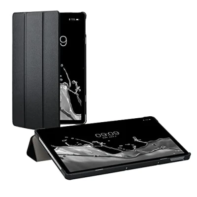 Abbildung von kwmobile Hülle kompatibel mit Redmi Pad Smart Cover Tablet Case Schutzhülle Stand in Schwarz