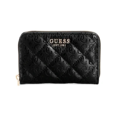 Abbildung von GUESS Laurel SLG Medium Zip Around Wallet M Black