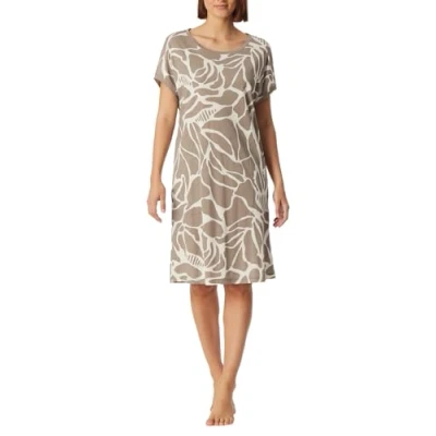 Abbildung von Schiesser Damen Kurzarm Modern Nightwear Nachthemd, Clay_182545, 44