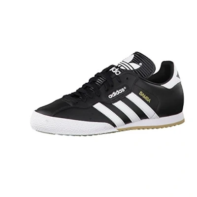 Abbildung von adidas Originals Samba Super Sneaker low, Größe: 36, Black/running white/footwear white Leder und lederimitat
