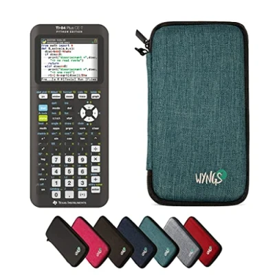 Abbildung von CALCUSO Sparpaket Türkis mit Grafikrechner TI 84 Plus CE T Python Edition
