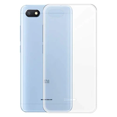 Abbildung von CoverKingz Handyhülle für Xiaomi Redmi 6 Silikonhülle Soft Case Bumper Durchsichtig Handy Hülle Slim Cover Transparent