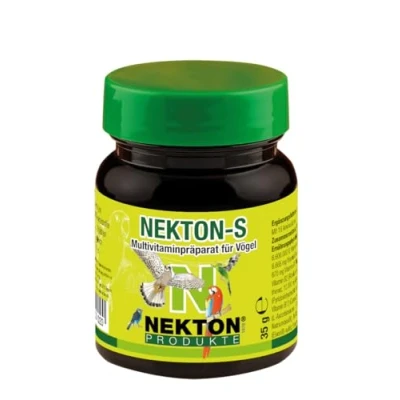 Abbildung von NEKTON S Multivitaminpräparat für Vögel Vitamine, Aminosäuren, Mineralstoffe und Spurenelemente Made in Germany (35g)