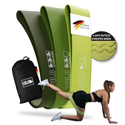 Abbildung von Wild Instincts Trainingsbänder Booty Bands, 3er Set