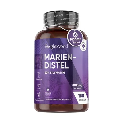 Abbildung von WeightWorld Mariendistel Kapseln