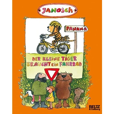 Abbildung von der kleine Tiger braucht ein Fahrrad: Die Geschichte, wie Rad fahren lernte (MINIMAX)