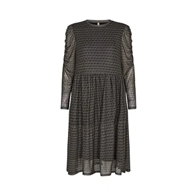 Abbildung von SOYACONCEPT Damen SC Alda 19 Kleid, 999 Black Kombi, X Large