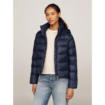Abbildung von Tommy Hilfiger Casual Jacket Daunenjacke, Damen, Größe: XL, Desert sky