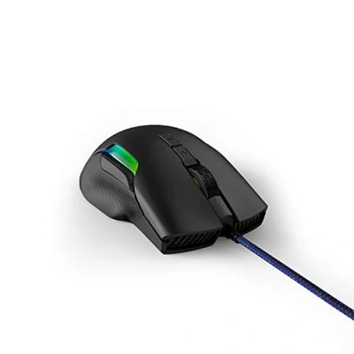 Abbildung von Hama Reaper 600 USB Maus (optisch, 32000 DPI), Schwarz