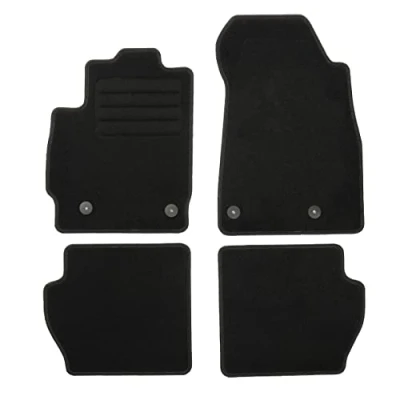 Abbildung von Ideal angepasst Velourmatten Automatten CARMATS passend für Mazda 2 II 2007 2014