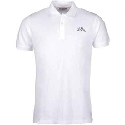Abbildung von T Shirt Kappa Polo Shirt. Weiß. Herren