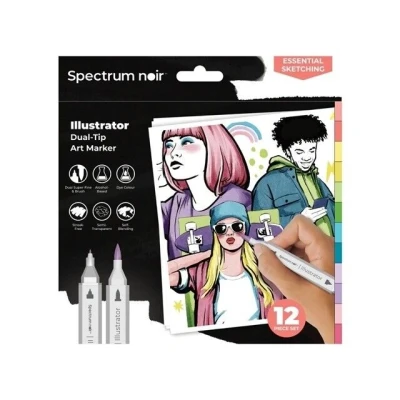 Abbildung von Spectrum Noir Illustrator 12st Essential Sketching