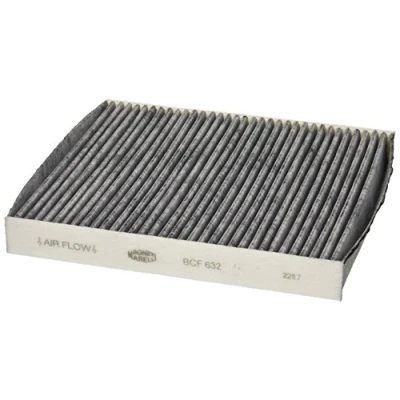 Abbildung von MAGNETI MARELLI 350203066320 Innenraumfilter Filtereinsatz, Aktivkohlefilter 254 234 30 VOLKSWAGEN: Touran II, Golf 7 Schrägheck, Passat B8 Variant