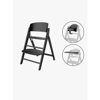 Abbildung von Cybex Click &amp; Fold Hochstuhl 3 in 1, Stunning Black