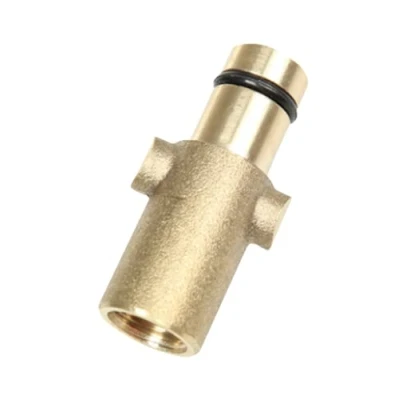 Abbildung von M&amp;M Smartek Bajonett Adapter für/kompatibel zu Nilfisk Gerni Quick 1/4&quot; IG (Innengewinde) für Hochdruckreiniger Schaum