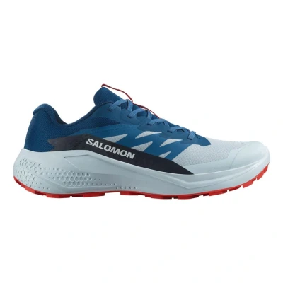 Abbildung von Salomon Alphaglide Laufschuh Trail, Herren, Größe: 43 1/3, Ballad blue/dark blue/fiery red Schuhe
