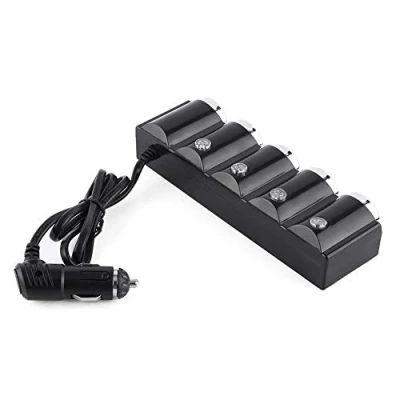 Abbildung von Auto Zigarettenanzünder, DC 12V / 24V USB 4 Wege Zigarettenanzünder Splitter Steckdose Ladegerät Adapter Beliebt