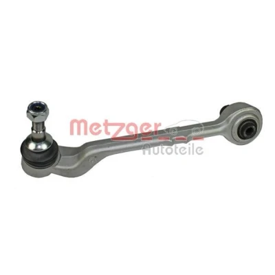 Abbildung von METZGER 58021101 Querlenker KIT + mit Gummilager, Trag /Führungsgelenk Vorderachse links Aluminium BMW: 3 Touring, Limousine