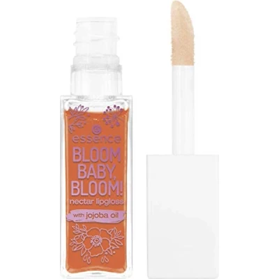 Abbildung von Essence BLOOM BABY, BLOOM! Nectar Lipgloss with Jojobaöl Nr. 02 Tulips On My Lips Inhalt: 9ml Shiny mit Vitamin E