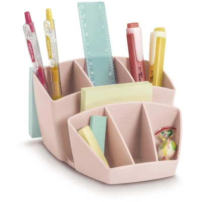 Abbildung von cep Mineral Schreibtisch Organizer 14,3 x 15,8 9,3 cm rosa