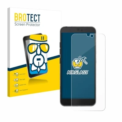 Abbildung von BROTECT Schutzglas für Fairphone 3 Schutzfolie Panzer Folie Glas [Extrem Kratzfest 9H, Anti Fingerprint, Ultra Transparent]