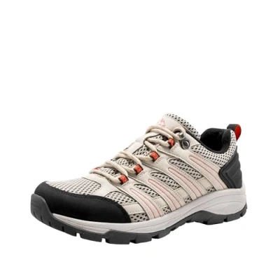 Abbildung von NORTIV 8 Damen Wanderschuhe rutschfest Outdoorschuhe Trekkingschuhe Atmungsaktiv Hiking Wanderhalbschuhe Wander Schuhe,Size 38,Sand Pu,SNHS222W