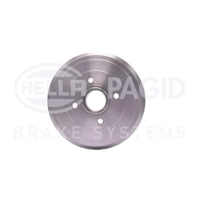 Abbildung von HELLA 8DT 355 302 951 Bremstrommel ohne Radlager, Radbefestigungsbolzen, mit Radnabe 244 NISSAN: MICRA 4