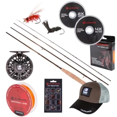 Abbildung von Ultimate Drifter Fly Combo Fliegenfischer Set Fliegenfischset