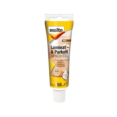 Abbildung von Molto Laminat und Parkettspachtel, buche 50ml