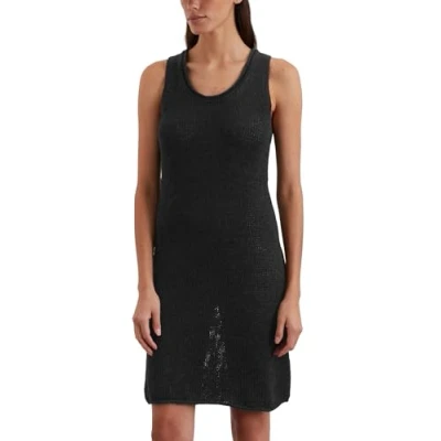 Abbildung von Marc O&#039;Polo Sleeveless Round NECK Strickkleid, Damen, Größe: 34, Black