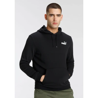 Abbildung von Puma ESS Small LOGO Hoodie Kapuzenpullover, Herren, Größe: Small, Black