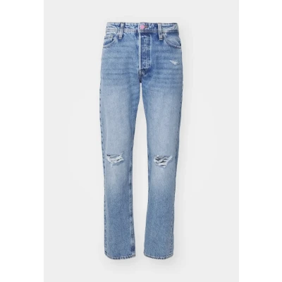 Abbildung von Jack &amp; Jones Chris Original SQ Jeans Relaxed Fit, Herren, Größe: 29x30, Blue denim