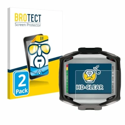 Abbildung von BROTECT (2 Stück Schutzfolie für Mares Quad/Quad Air Displayschutz Folie Ultra Klar