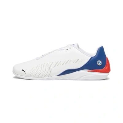 Abbildung von Puma BMW M Drift CAT Decima Motor Sneaker low, Herren, Größe: 47, White/pro blue Kunststoff/textil