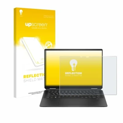 Abbildung von upscreen Entspiegelungs Schutzfolie für HP Spectre x360 (14 e) 2024 Displayschutz Folie Matt [Anti Reflex, Anti Fingerprint]