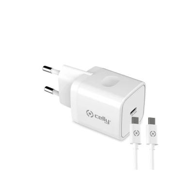 Abbildung von Celly TC1C20WLIGHTWH Ladegerät (Universal)