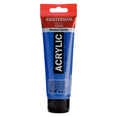 Abbildung von Amsterdam Acrylfarbe 120ml Kobaltblau