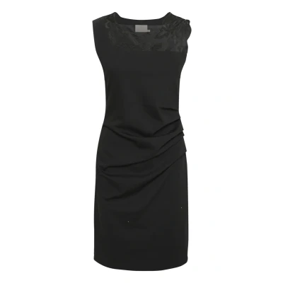 Abbildung von Kaffe India VIVI Dress Etuikleid, Damen, Größe: XS, Black deep