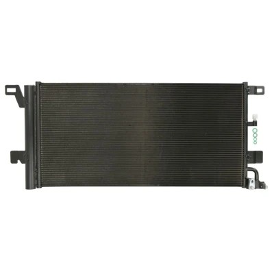 Abbildung von NRF 350584 Klimakondensator mit Trockner, Dichtring 15,5 13,8 673 R 1234yf, 134a AUDI: A5 B9 Sportback, Coupe, A4 Avant