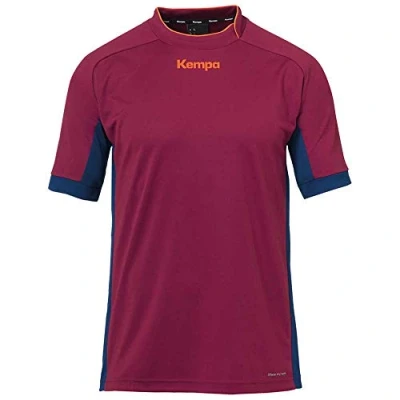Abbildung von Kempa Prime Sport Tshirt, Herren, Größe: 3XL, deep blau rot