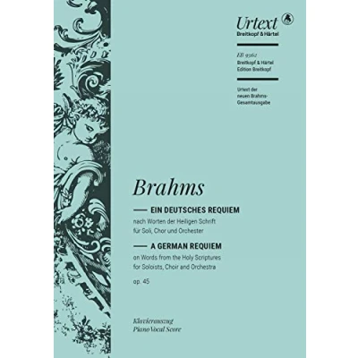 Abbildung von Ein deutsches Requiem op. 45 Klavierauszug (EB 9362): für Soli, Chor, Orchester