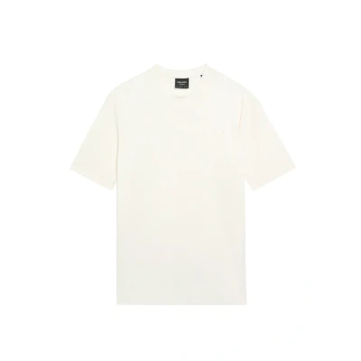 Abbildung von Lyle &amp; Scott Panelled Neoprene Tshirt basic, Herren, Größe: Small, X157 chalk