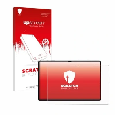 Abbildung von upscreen Schutzfolie für Samsung Galaxy Tab S10 Ultra 5G Kristall klar, Kratzschutz, Anti Fingerprint