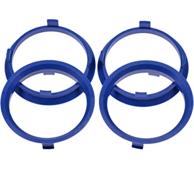 Abbildung von 4X Zentrierringe 71,6 x 66,6 mm Blau Felgen Ringe Made in Germany