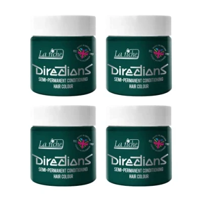Abbildung von La Riche Directions Semipermanente Haarfarbe 100 ml Dose 4 Packung (Alpine Green)