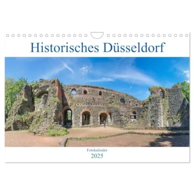 Abbildung von Historisches Düsseldorf (Wandkalender 2025 DIN A4 quer), CALVENDO Monatskalender
