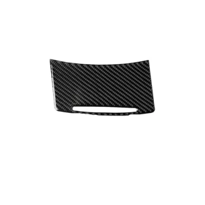 Abbildung von Mittelkonsole Interieurleisten Aufkleber Für A6 4F C6 2005 2011 Carbon Faser Zentrale Bedienfeld Armaturenbrett Trim Abdeckung Panel Schutz Rahmen Aufkleber(B)