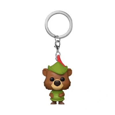 Abbildung von Funko POP! Keychain: Robin Hood Little Jon Neuartiger Schlüsselanhänger Vinyl Minifigur Zum Sammeln Strumpffüller Geschenkidee Offizielle Handelswaren Movies Fans
